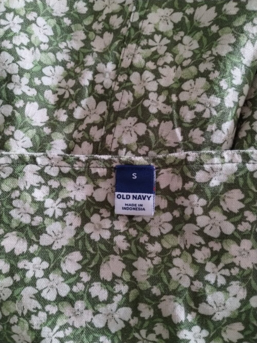 Old Navy Fit & Flare Sleeveless Linen-Blend Midi Dress NWOT - Picture 2 of 4